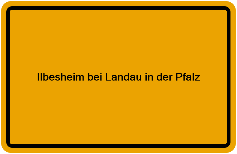 Handelsregister Ilbesheim bei Landau in der Pfalz